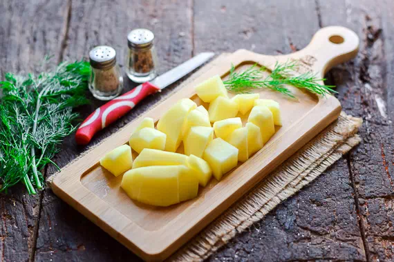 овощное рагу с картошкой, капустой, кабачком и баклажанами рецепт фото 2